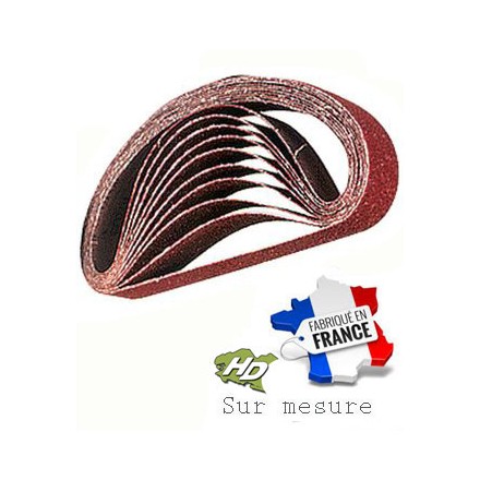 bande toile joint bord à bord 13x451 mm grain 24 à 600 