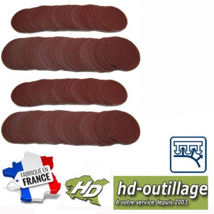 disque velcro 50 mm sans trou 