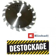 lame scie circulaire carbure 160 mm 18 dents Einhell