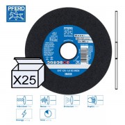 disque à tronçonner Pferd SG-INOX 125x1.6x22.23 mm (x25)