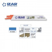 Lame scie sabre Izar S922VF (lot de 5) bimétal 150 mm TPI 10-14
