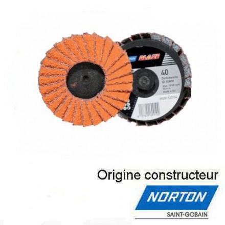 disque à lamelles speed-lok BLAZE Norton R980  75 mm grain 36 à 80