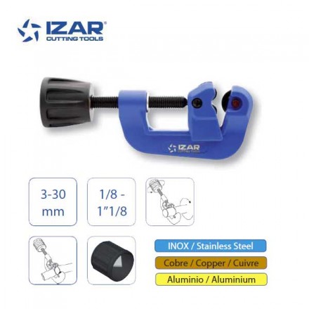 coupe tube Izar capacité 3 à 30 mm pour inox cuivre et aluminium