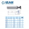 Fraise spéciale Izar HSSE 8%Co TIALSIN rainure T diamètre 11 à 40 mm