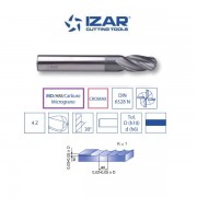 fraise de copiage sphérique carbure MD/HM Izar DIN6528N de 3 à 20 mm