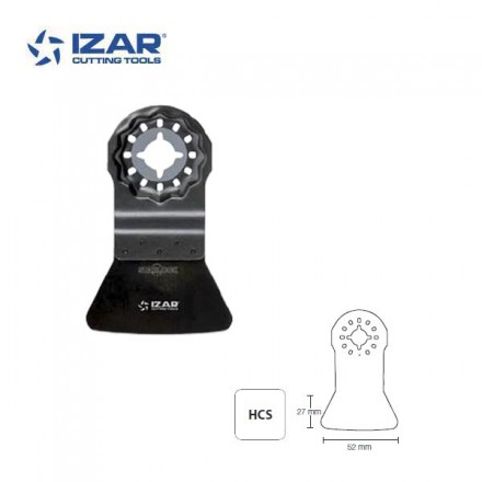 lame HCS Starlock racloir Izar 52 mm
