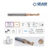 foret carbure SUA Izar pour titane et métaux trempés 65 HRC