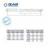 foret HSSE 5%cobalt Izar queue hexagonale E6.3 de 2 à 10 mm