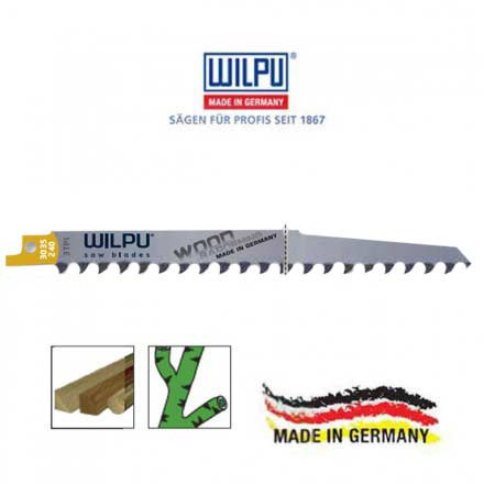 Lame scie sabre 3035/240 Wilpu pour bois humide