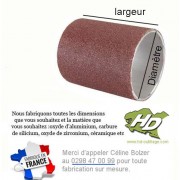 manchon toile diametre 78mm, largeur 100mm 