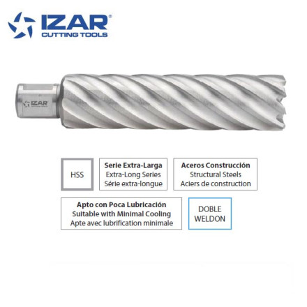 Izar HSS Metallbohrer DIN338 – 14,50 Mm, Für Metall, Holz & Mehr | Präzise, Langlebig, Mit Blister-Verpackung