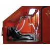 intérieur de la cabine de sablage 350L 