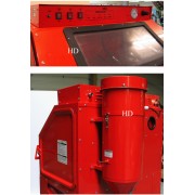 arrière de la cabine de sablage 350L