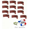 bande abrasive oxyde aluminium ponceuse 50x690 mm  grain 24 à 180
