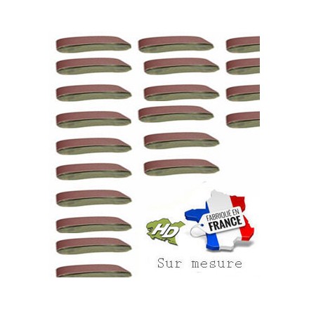 bande abrasive ponceuse 15x450 grain 24 à 180