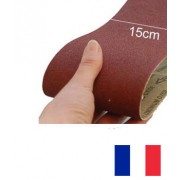 bande abrasive ponceuse 150x1200 grain 24 à 180