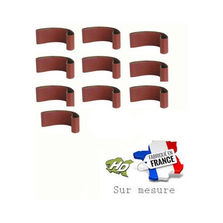 bande abrasive ponceuse 150x1200 grain 24 à 180