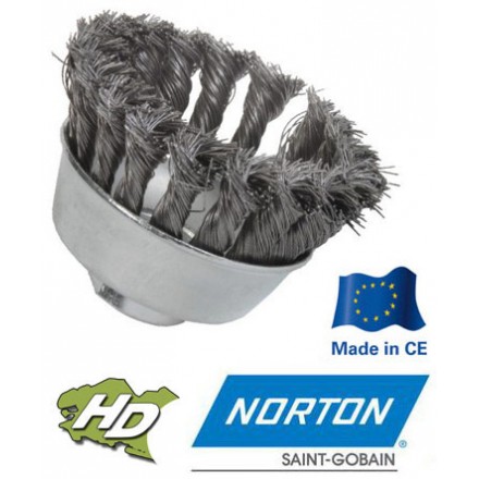 brosse fils torsadés en acier 0,50mm diamètre de fils