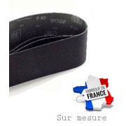 bande abrasive carbure de silicium 75x3500 mm grain 24 à 400