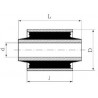 articulation élastique flexibloc 12x28mm Paulstra 561446