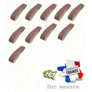 bande corindon imperméable ponceuse 30x330 mm grain 24 à 320