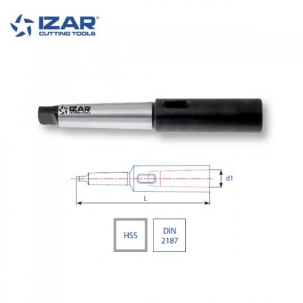 Douille de réduction conique Izar cône morse CM3-CM1 DIN2187