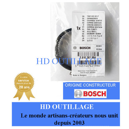 courroie dentée Bosch 2610387984 PBS7A 7675