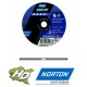 disque à tronçonner acier/inox Norton norline 150x2,5 mm