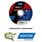 disque à tronçonner acier/inox Norton BDX 230x2,5 mm