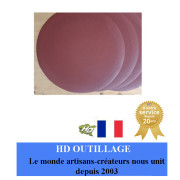disque abrasif autocollant 400 mm sans trou (grain 40 à 600)