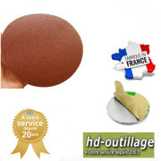 disque abrasif autocollant 175 mm sans trou 