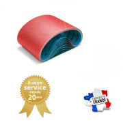 bande abrasive oxyde de céramique 200x1000 grain 24 à 400