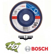 disque à lamelles plat Bosch métal 115 mm support plastique