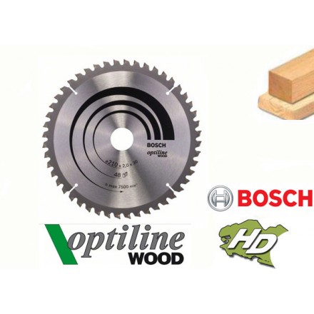 lame de scie circulaire Bosch Optiline D.180mm