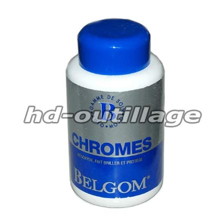 Belgom chromes désoxydant et fait briller - 250ml