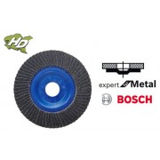 disque à lamelles plat Bosch métal 125 mm support plastique
