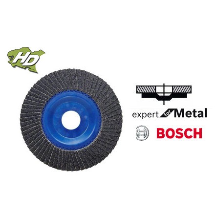 disque à lamelles plat Bosch métal 180 mm support plastique