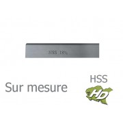 fer de dégauchisseuse HSS18% - 155x30x3 mm