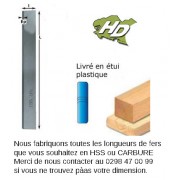 fer de dégauchisseuse HSS18% - 200x20x2,5 mm