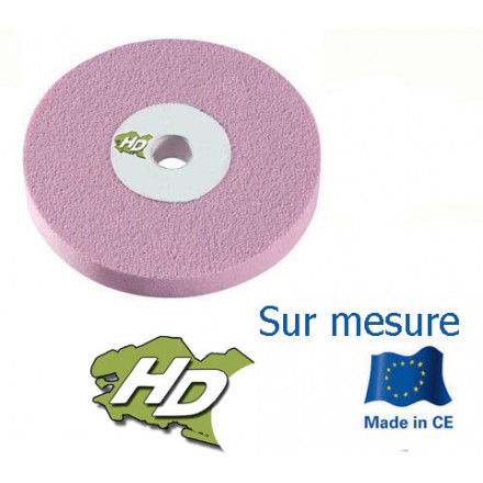 meule blanche vitrifiée pour touret 250x25 mm grain 46