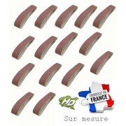 bande toile corindon superieur  20x520 mm lot de 15 bandes