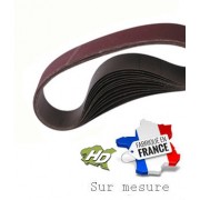 bande abrasive corindon supérieur 75x2000 mm gr 24 à 600