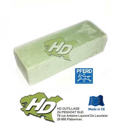pâte à polir PFERD verte polissage acier inox