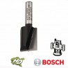 fraise à rainer droite carbure defonceuse bosch 2 tranchants