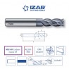 fraise finition NZ hélice variable carbure MD/HM Izar de 3 à 20 mm