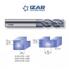 fraise finition Izar carbure DIN 6528N haute performance