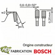 lame de scie circulaire Bosch 190x2,6x20 mm  Z56
