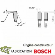 lame de scie circulaire Bosch 305x2,4x30 mm  96