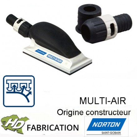cale à poncer multi air 70x125 mm NORTON