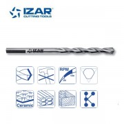 foret carbure Izar pour matériaux sans percussion de 4 à 12 mm